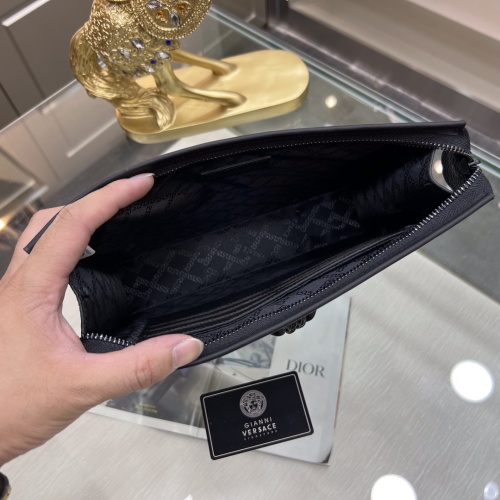 Replica Versace AAA Man Wallets #1064101 $85.00 USD for Wholesale