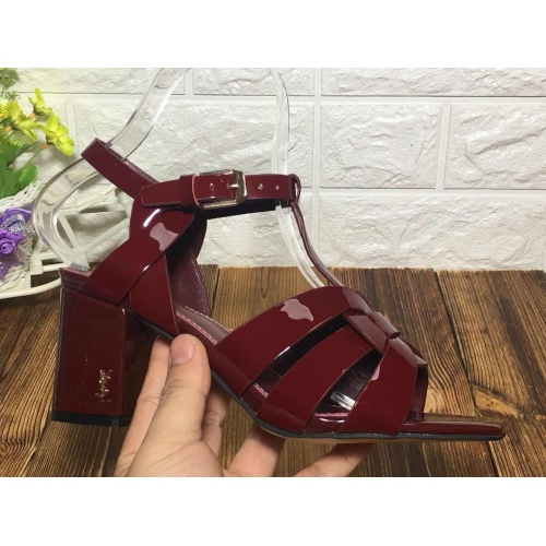 Replica Yves Saint Laurent YSL Sandal For Women #1064180 $96.00 USD for Wholesale