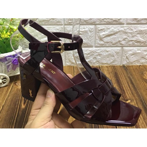 Replica Yves Saint Laurent YSL Sandal For Women #1064183 $96.00 USD for Wholesale