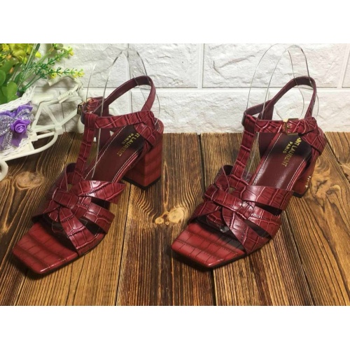 Yves Saint Laurent YSL Sandal For Women #1064202 $96.00 USD, Wholesale Replica Yves Saint Laurent YSL Sandal