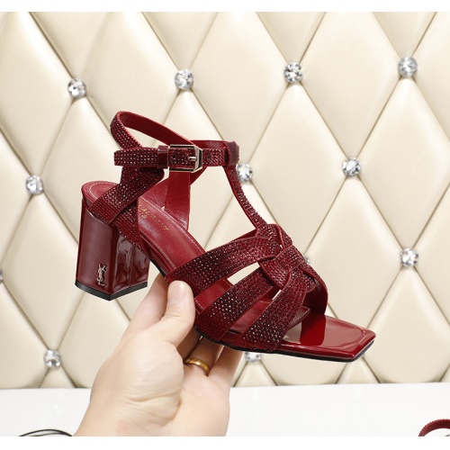 Replica Yves Saint Laurent YSL Sandal For Women #1064226 $85.00 USD for Wholesale