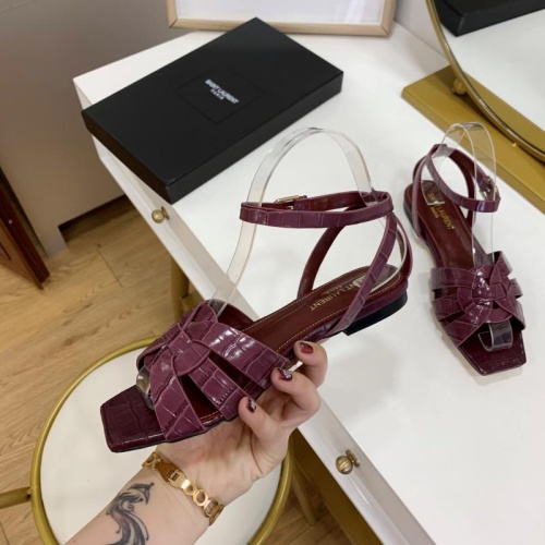 Replica Yves Saint Laurent YSL Sandal For Women #1064338 $92.00 USD for Wholesale
