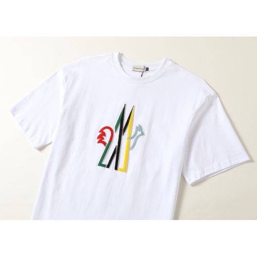 Replica Moncler T-Shirts Short Sleeved For Men #1064548 $25.00 USD for Wholesale