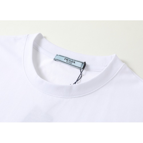 Replica Prada T-Shirts Short Sleeved For Men #1064572 $24.00 USD for Wholesale