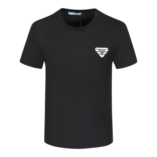 Prada T-Shirts Short Sleeved For Men #1064576