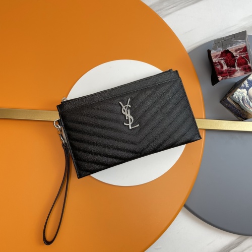 Yves Saint Laurent AAA Quality Wallets For Women #1064638 $102.00 USD, Wholesale Replica Yves Saint Laurent AAA Wallets