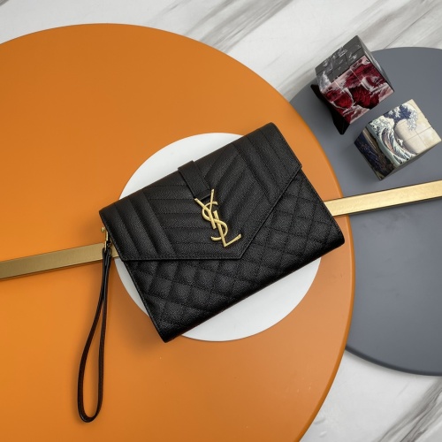 Yves Saint Laurent AAA Quality Wallets For Women #1064662 $125.00 USD, Wholesale Replica Yves Saint Laurent AAA Wallets