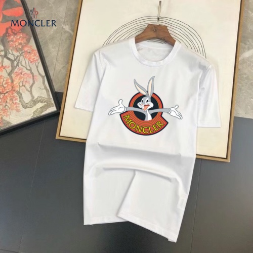 Moncler T-Shirts Short Sleeved For Unisex #1064666 $25.00 USD, Wholesale Replica Moncler T-Shirts