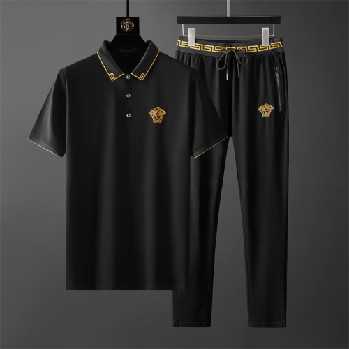 Versace Tracksuits Short Sleeved For Men #1064846 $72.00 USD, Wholesale Replica Versace Tracksuits