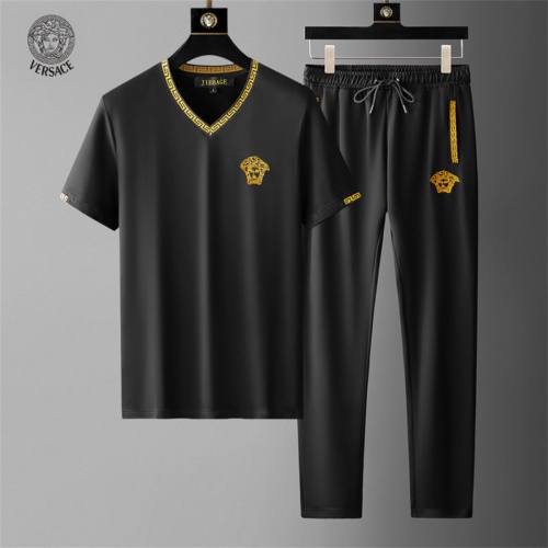 Versace Tracksuits Short Sleeved For Men #1064935 $68.00 USD, Wholesale Replica Versace Tracksuits