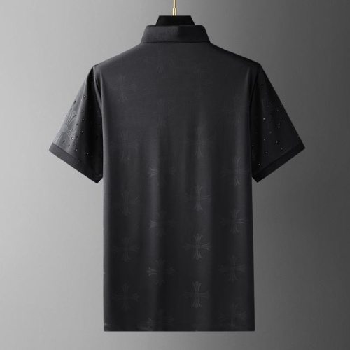Replica Chrome Hearts T-Shirts Short Sleeved For Men #1065017 $42.00 USD for Wholesale