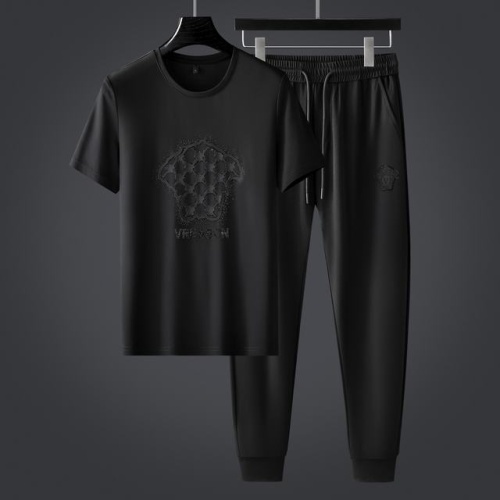 Versace Tracksuits Short Sleeved For Men #1065043 $72.00 USD, Wholesale Replica Versace Tracksuits