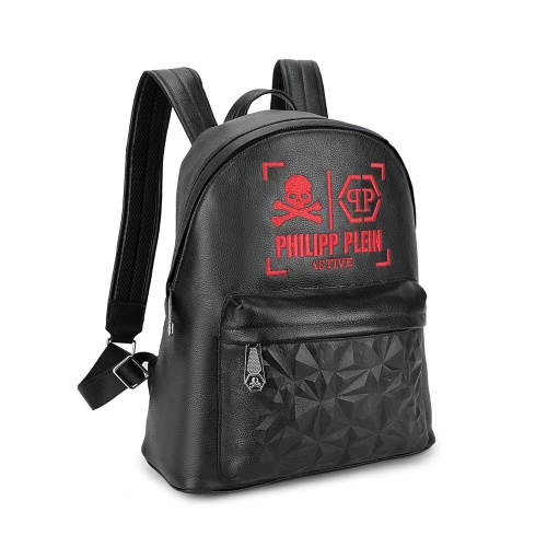 Replica Philipp Plein Quality Man Backpacks #1065204 $118.00 USD for Wholesale