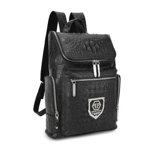 Replica Philipp Plein Quality Man Backpacks #1065205 $118.00 USD for Wholesale