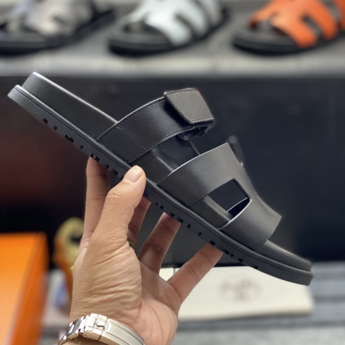 Replica Hermes Sandal For Men #1065328 $56.00 USD for Wholesale