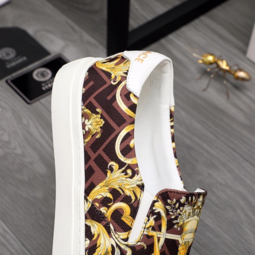 Replica Versace Casual Shoes For Men #1065757 $72.00 USD for Wholesale
