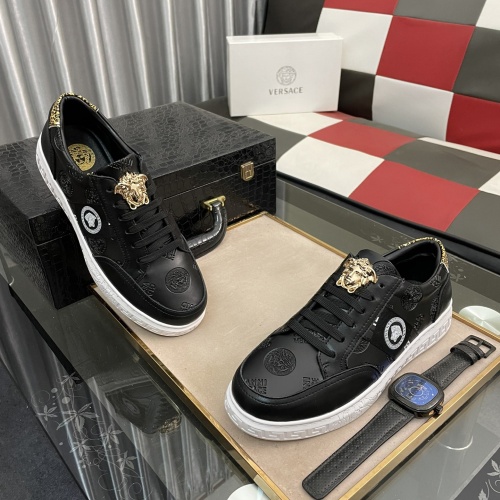 Replica Versace Casual Shoes For Men #1065769 $72.00 USD for Wholesale