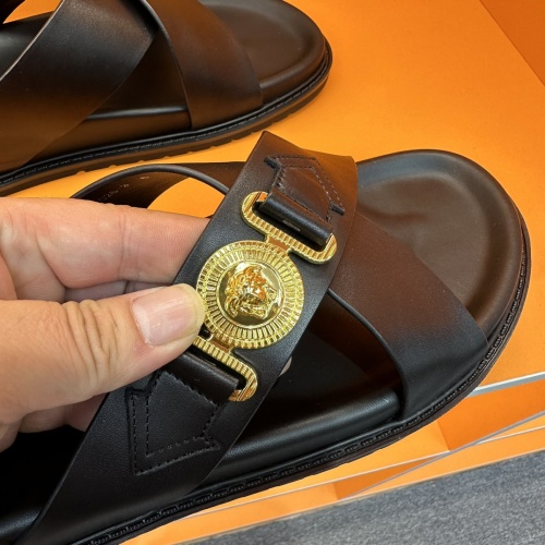 Replica Versace Slippers For Men #1066070 $56.00 USD for Wholesale