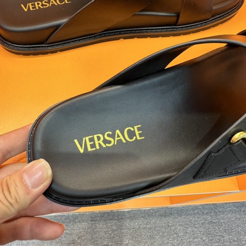 Replica Versace Slippers For Men #1066070 $56.00 USD for Wholesale