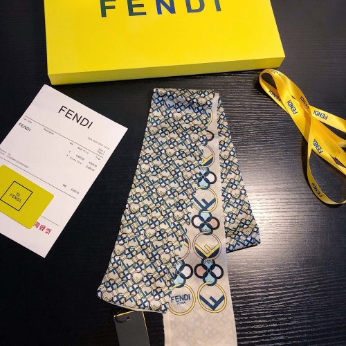 Fendi Silk Scarf For Women #1066234 $24.00 USD, Wholesale Replica Fendi Scarf