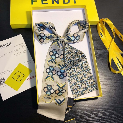Replica Fendi Silk Scarf For Women #1066234 $24.00 USD for Wholesale