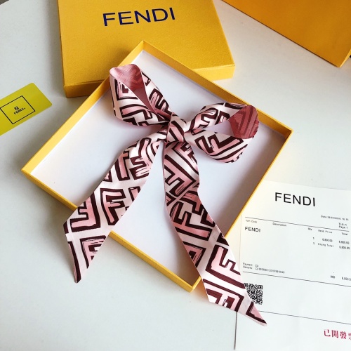 Fendi Silk Scarf For Women #1066240 $24.00 USD, Wholesale Replica Fendi Scarf