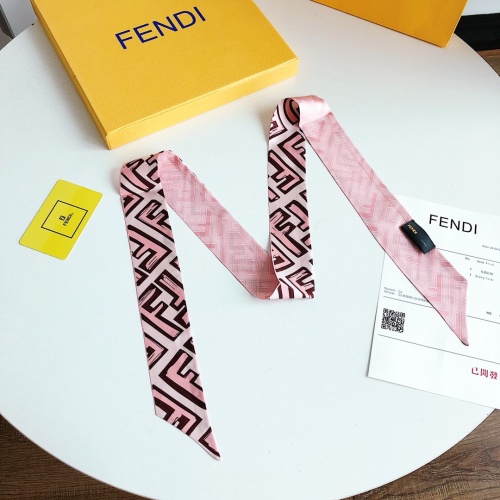 Replica Fendi Silk Scarf For Women #1066240 $24.00 USD for Wholesale