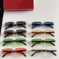 $60.00 USD Cartier AAA Quality Sunglassess #1056111