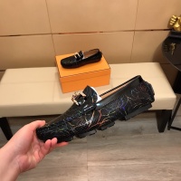 $72.00 USD Versace Leather Shoes For Men #1057556