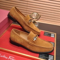 $102.00 USD Salvatore Ferragamo Leather Shoes For Men #1058198