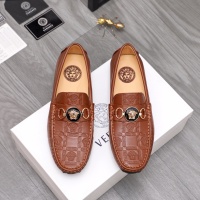 $68.00 USD Versace Leather Shoes For Men #1058592