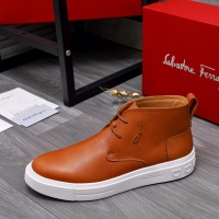 $102.00 USD Salvatore Ferragamo High Tops Shoes For Men #1059313