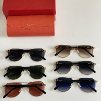 $42.00 USD Cartier AAA Quality Sunglassess #1060528