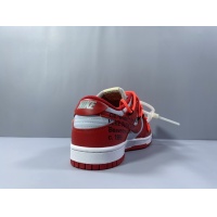 $108.00 USD Nike & Off-White Dunk-Low For Men #1063578
