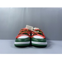 $108.00 USD Nike & Off-White Dunk-Low For Men #1063580