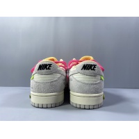 $108.00 USD Nike & Off-White Dunk-Low For Women #1063585