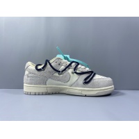 $108.00 USD Nike & Off-White Dunk-Low For Women #1063587