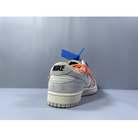 $108.00 USD Nike & Off-White Dunk-Low For Women #1063591