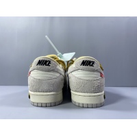 $108.00 USD Nike & Off-White Dunk-Low For Men #1063595