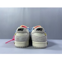 $108.00 USD Nike & Off-White Dunk-Low For Men #1063597