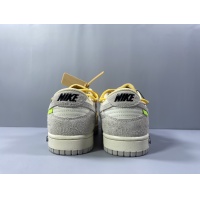 $108.00 USD Nike & Off-White Dunk-Low For Women #1063600