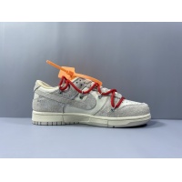 $108.00 USD Nike & Off-White Dunk-Low For Men #1063601