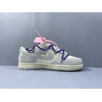 $108.00 USD Nike & Off-White Dunk-Low For Men #1063603