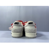 $108.00 USD Nike & Off-White Dunk-Low For Men #1063605