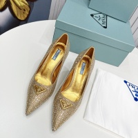 $118.00 USD Prada High-heeled Shoes For Women #1064025