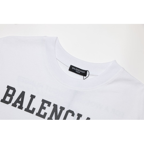 Replica Balenciaga T-Shirts Short Sleeved For Unisex #1066475 $29.00 USD for Wholesale