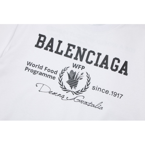 Replica Balenciaga T-Shirts Short Sleeved For Unisex #1066475 $29.00 USD for Wholesale