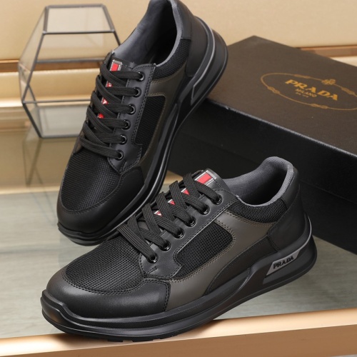 Replica Prada Casual Shoes For Men #1066523 $88.00 USD for Wholesale