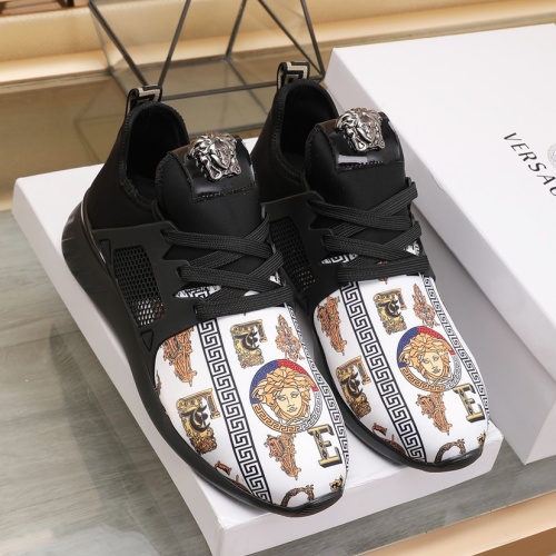 Replica Versace Casual Shoes For Men #1066641 $85.00 USD for Wholesale