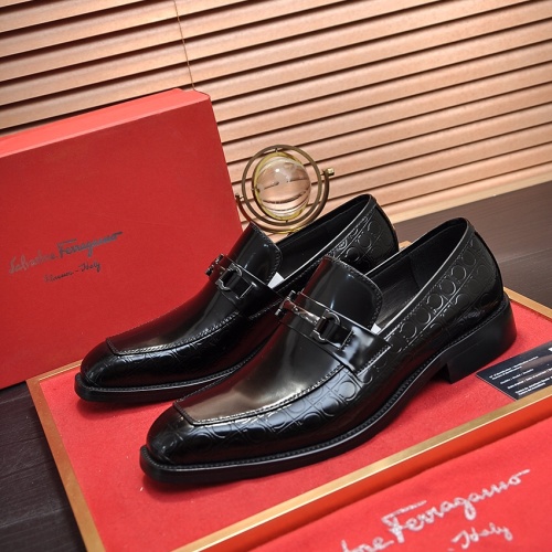 Salvatore Ferragamo Leather Shoes For Men #1066860